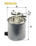 WIX FILTERS Kütusefilter WF8439