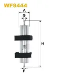 WIX FILTERS Kütusefilter WF8444