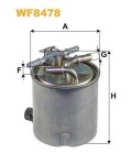 WIX FILTERS Kütusefilter WF8478