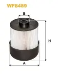 WIX FILTERS Kütusefilter WF8489