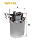 WIX FILTERS  Kütusefilter WF8498
