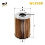 WIX FILTERS  Õlifilter WL7036