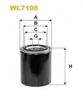 WIX FILTERS  Õlifilter WL7108