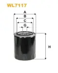 WIX FILTERS Õlifilter WL7117
