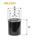 WIX FILTERS  Õlifilter WL7321