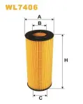 WIX FILTERS  Õlifilter WL7406