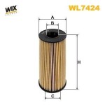 WIX FILTERS  Õlifilter WL7424