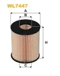 WIX FILTERS  Õlifilter WL7447