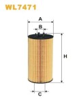 WIX FILTERS  Õlifilter WL7471