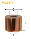 WIX FILTERS  Õlifilter WL7473