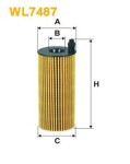 WIX FILTERS  Õlifilter WL7487