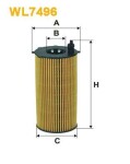 WIX FILTERS  Õlifilter WL7496