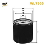 WIX FILTERS  Õlifilter WL7503
