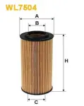 WIX FILTERS  Õlifilter WL7504