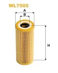 WIX FILTERS  Õlifilter WL7505