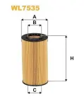 WIX FILTERS  Õlifilter WL7535