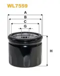 WIX FILTERS Õlifilter WL7559