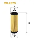 WIX FILTERS  Масляный фильтр WL7575