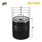 WIX FILTERS Õlifilter WL7590