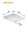 WIX FILTERS  Filter,salongiõhk WP2064