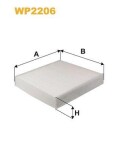 WIX FILTERS  Filter,salongiõhk WP2206