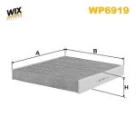 WIX FILTERS Filter,  salongiõhk WP6919