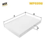 WIX FILTERS  Filter,salongiõhk WP6998