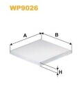 WIX FILTERS Filter,  salongiõhk WP9026