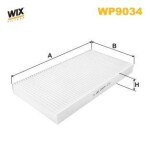 WIX FILTERS Filter,  salongiõhk WP9034