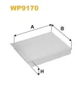WIX FILTERS Filter,  salongiõhk WP9170