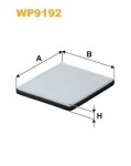 WIX FILTERS  Filter,salongiõhk WP9192