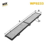 WIX FILTERS Filter,  salongiõhk WP9233