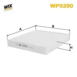 WIX FILTERS Filter,  salongiõhk WP9290