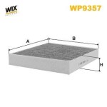 WIX FILTERS  Filter,salongiõhk WP9357