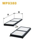 WIX FILTERS Filter,  salongiõhk WP9380