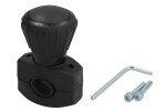RYWAL WRR0112 / steering wheel knob, bearing, color: black