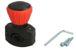 RYWAL WRR0115 / steering wheel knob, bearing, color: red