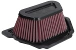 K&N Filters YA-1020 / air filter (x87) multi-use fits: yamaha yzf-r1 1000 2020-2023