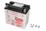 aku Yuasa 12V 16Ah käivitusvool 207A suurus 161x91x162 koos elektrolüüdiga 1 poolus(+)/ ventilatsioon L / L YB16B-A1