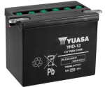 aku happe/käivitusaku YUASA 12V 29,5Ah 240A +- hooldatav 206x133x165mm kuivlaetud ilma ilma elektrolüüdita  2,2l HARLEY DAVIDSON FL, FLH 1000/1200/1340 1965-1995