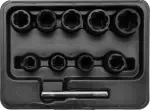 YATO YT-0603 komplekt poltide ja mutrite lahtikeeraja 3/8" 10tk