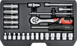 YATO YT-14461 komplekt tööriistad 1/4"" 25 osa XS"