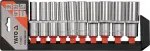 Padrunvõtmete komplekt 1/2" 10 osa