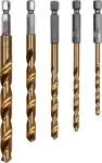 YATO YT-44700 puurid DO MET 5tk 4mm -10MM HEX TYT