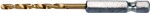 puur metalli HSS-TIN 3mm HEX