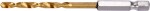 puur metalli HSS-TIN 4, 0MM HEX