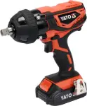 YATO YT-82804 löökmutrikeeraja 1/2" 300NM 18V komplekt