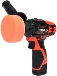 YATO YT-82903 poleermasin AKU 12V (2AH;1H;80MM;2 BIEGI)