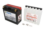 Aku AGM/Käivitusaku/Kuivalt laetud elektrolüüdiga (piiratud müük tarbijatele) VARTA 12V 12Ah 190A +- Hooldevaba elektrolüüt lisatud 152x70x150mm Kuivalt laetud elektrolüüdiga YT14B-BS sobib: YAMAHA BT