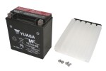 aku Yuasa 12V 14Ah käivitusvool 230A suurus 150x87x161 koos elektrolüüdiga 0,78 poolus(+)/ ventilatsioon L YTX16-BS